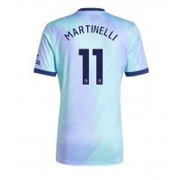 Maglia Calcio Arsenal Gabriel Martinelli #11 Terza Divisa 2024-25 Manica Corta